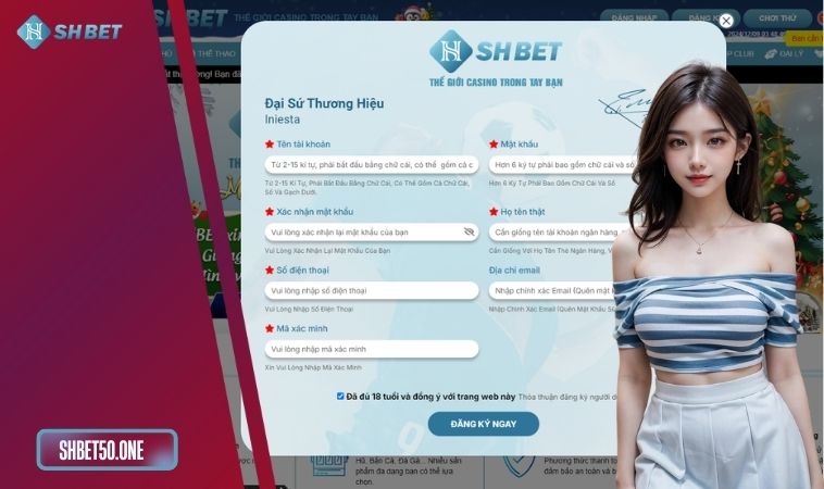 Cách vào SHBet đăng ký chi tiết